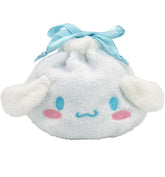 Keep your treasures safe and sweet with our Cinnamoroll Round Drawstring Plush Pouch! This adorable storage solution features everyone's favorite fluffy puppy in a perfectly round, squeezable design. Made with super-soft plush material, this versatile pouch combines functionality with kawaii charm. The secure drawstring closure keeps your belongings protected while Cinnamoroll's signature floppy ears and gentle smile make organization delightfully cute. Perfect for storing small items!